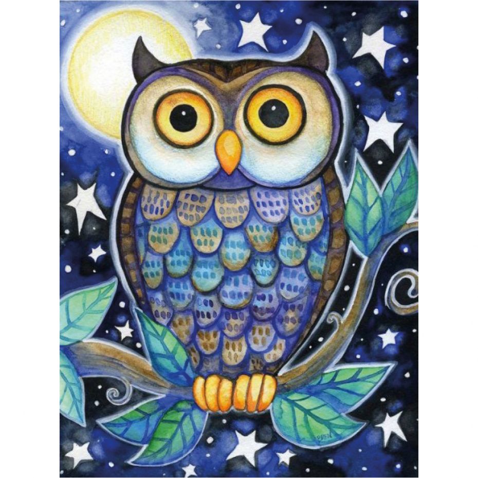 Owl - rounded 30x20