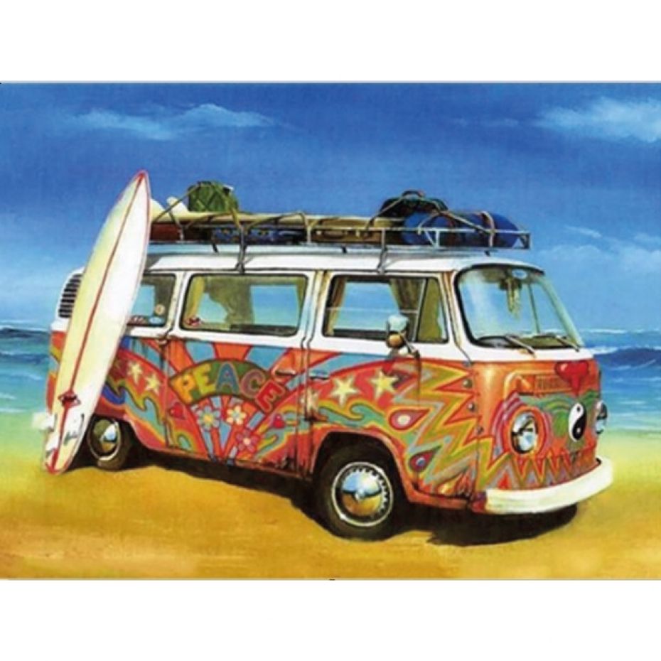 Volkswagen Peace - rounded 30x20