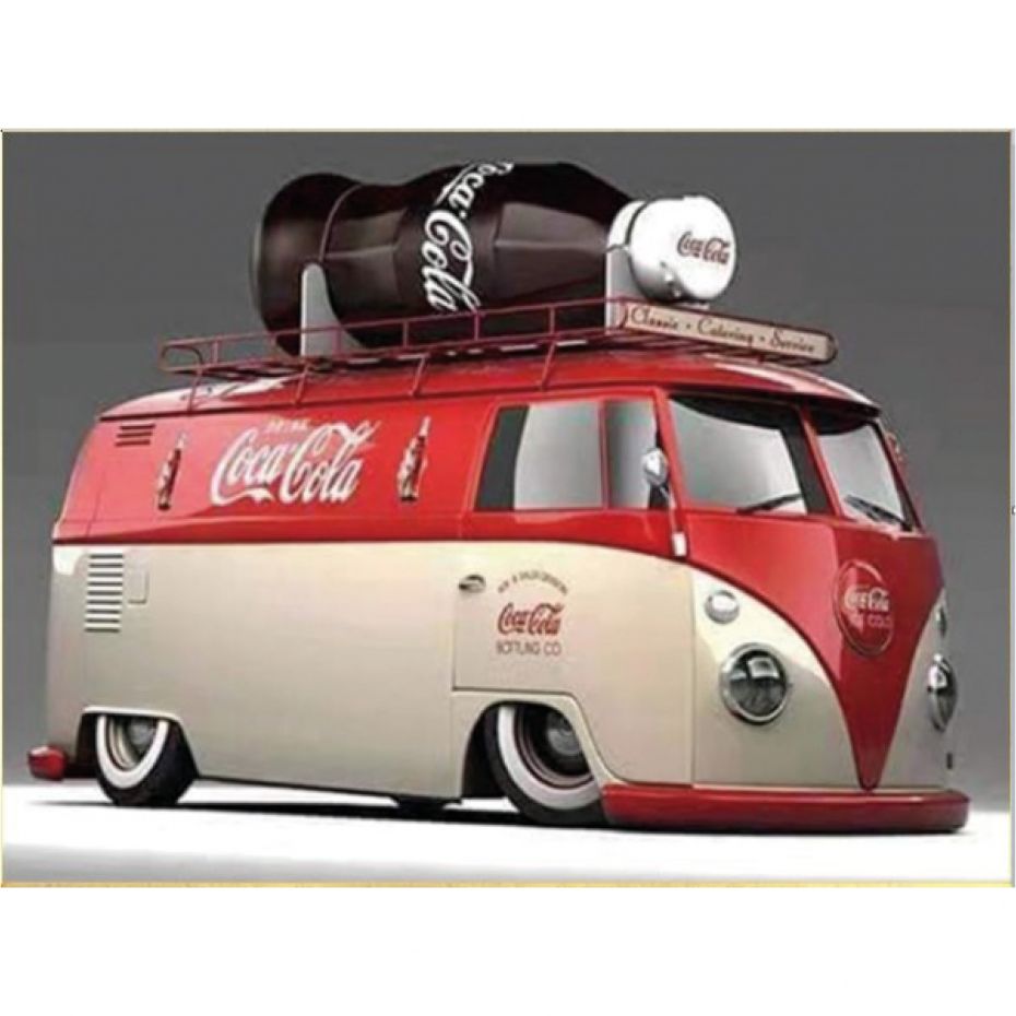 Volkswagen coca-cola - rounded 30x20