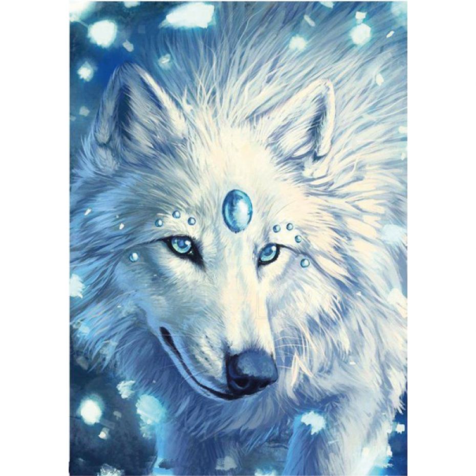 Wolf pearle - rounded 50x40