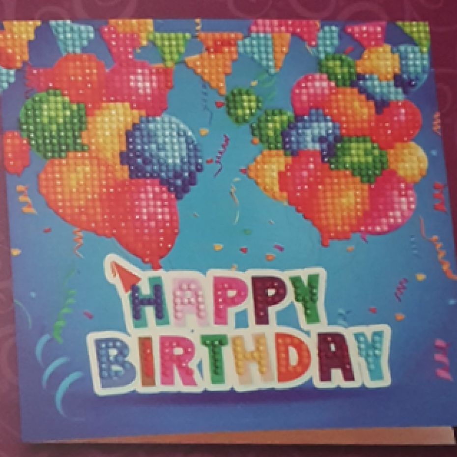 Card 18x18 Birthday