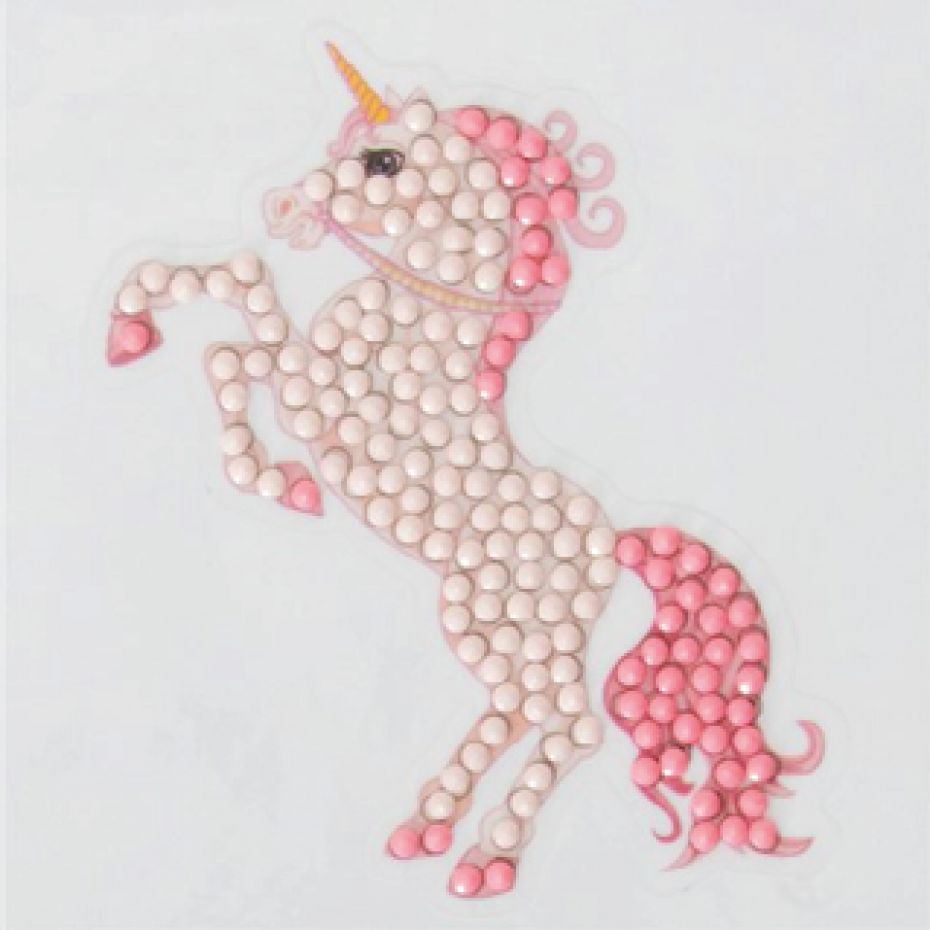 Sticker 9x9 Unicorn