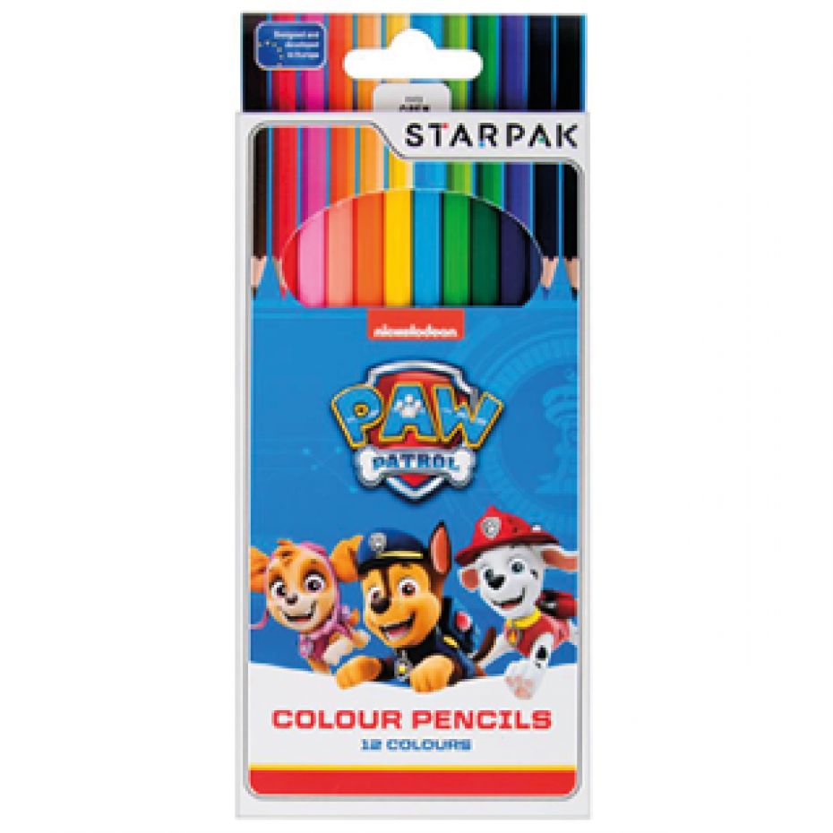 Paw Patrol Colored pencils
